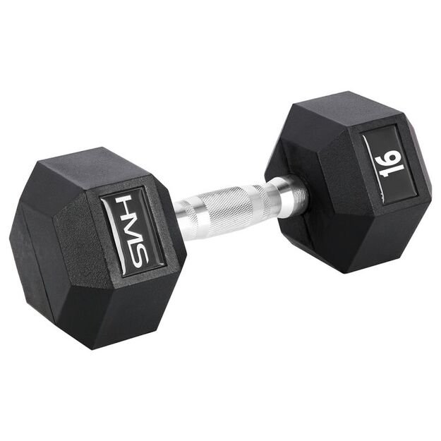 Hantelis HMS HEX PRO 16 kg dumbbell 19