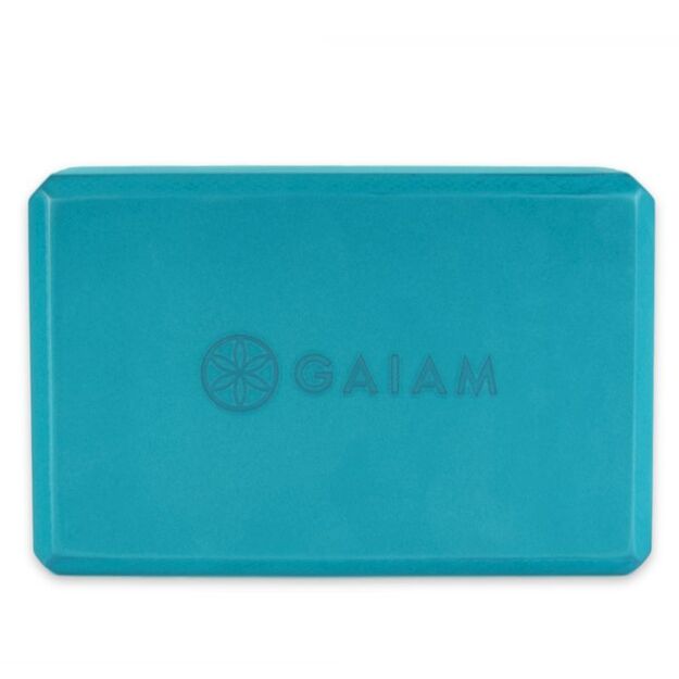GAIAM Vivid Blue joga blokas 3