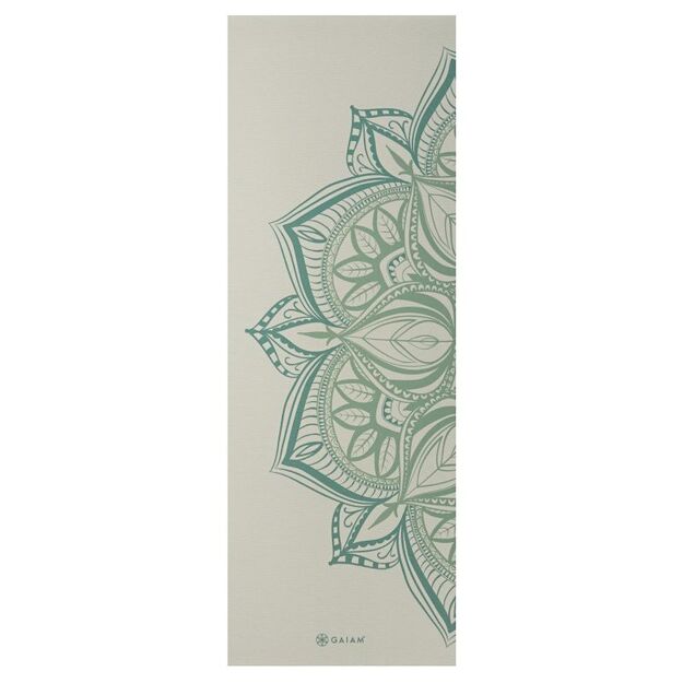 Gaiam Vintage Green Point jogos kilimėlis 5MM  3