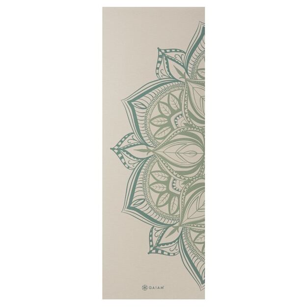 Gaiam Vintage Green Point jogos kilimėlis 5MM 