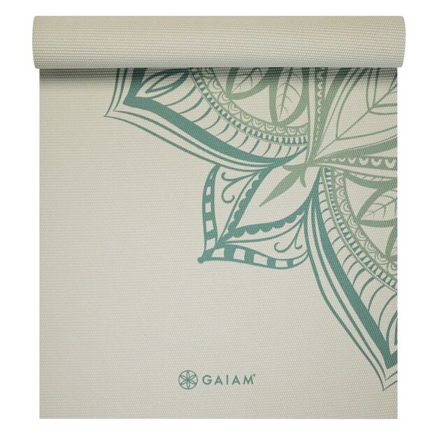 Gaiam Vintage Green Point jogos kilimėlis 5MM  4