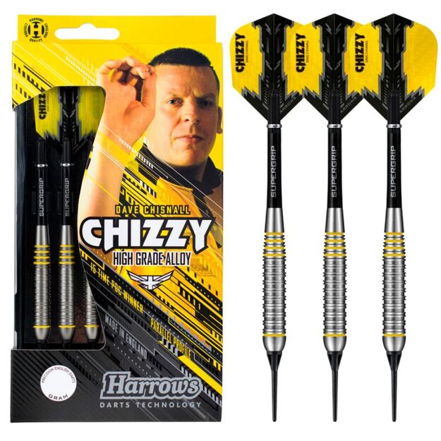 Harrows Chizzy Brass Softip – volframo stiliaus bronzinis korpusas 6