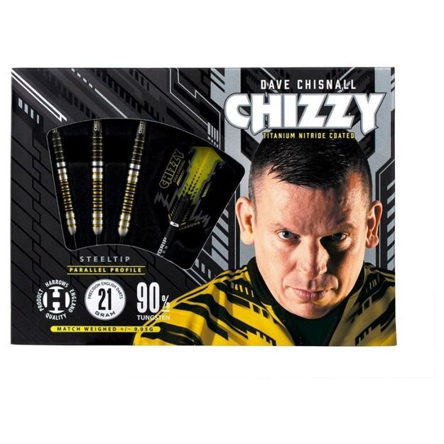Harrows Chizzy 90% steeltip smiginio strėlytės