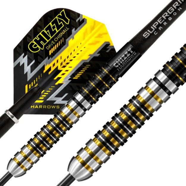 Harrows Chizzy 90% steeltip smiginio strėlytės 16