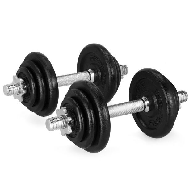 Reguliuojamas hantelis 21kg dumbbells Spokey Egir  4