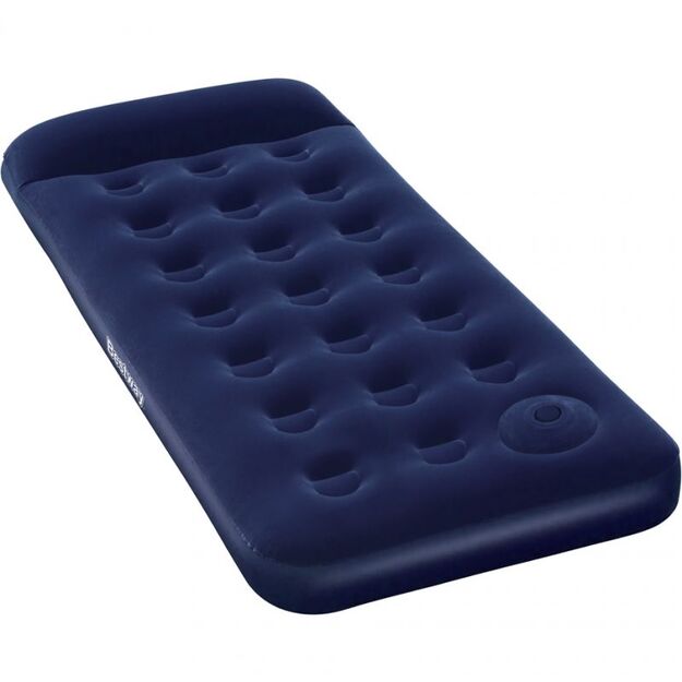 Bestway velor čiužinys su integruota pompa 185x76x28cm 67223-6294