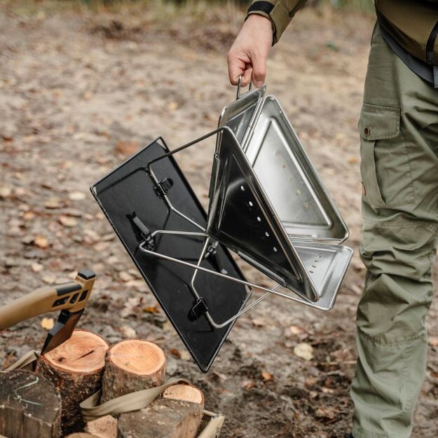 Offlander sulankstomas nerūdijančio plieno grilis 6