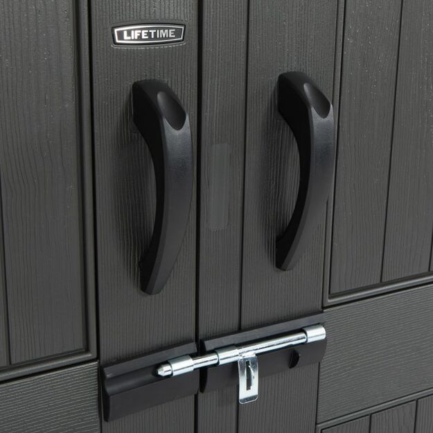 Lifetime Premium – plienu sustiprintas HDPE sodo sandėlis 23