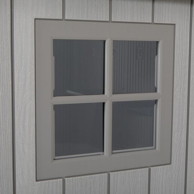 Lifetime Premium – plienu sustiprintas HDPE sodo sandėlis 12