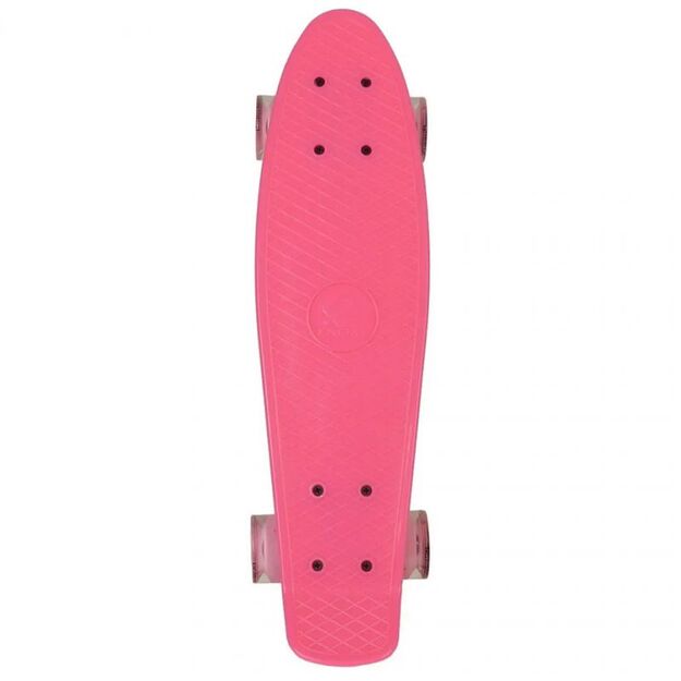 Plastikinė riedlentė Enero 22 LED Pink