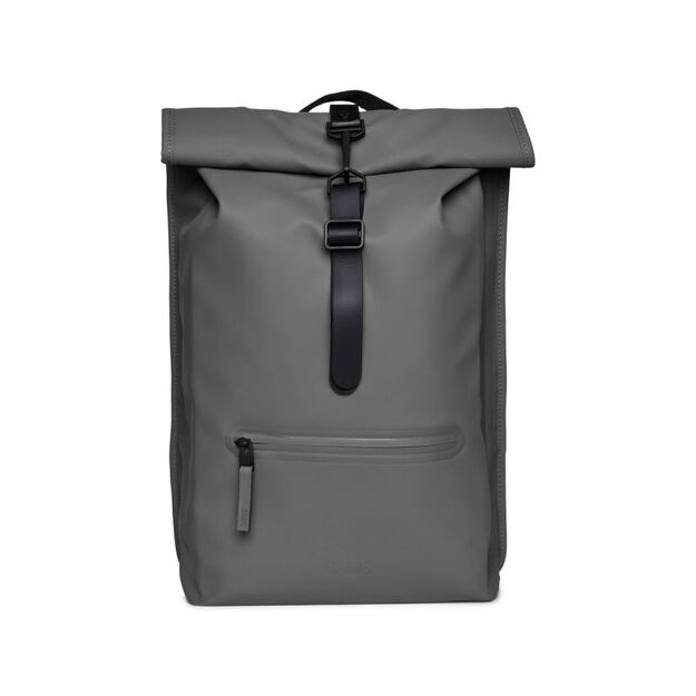 Kuprinė Rains Rolltoprucksack 13L pilka  4