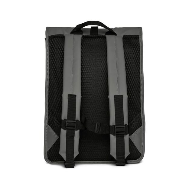 Kuprinė Rains Rolltoprucksack 13L pilka  5