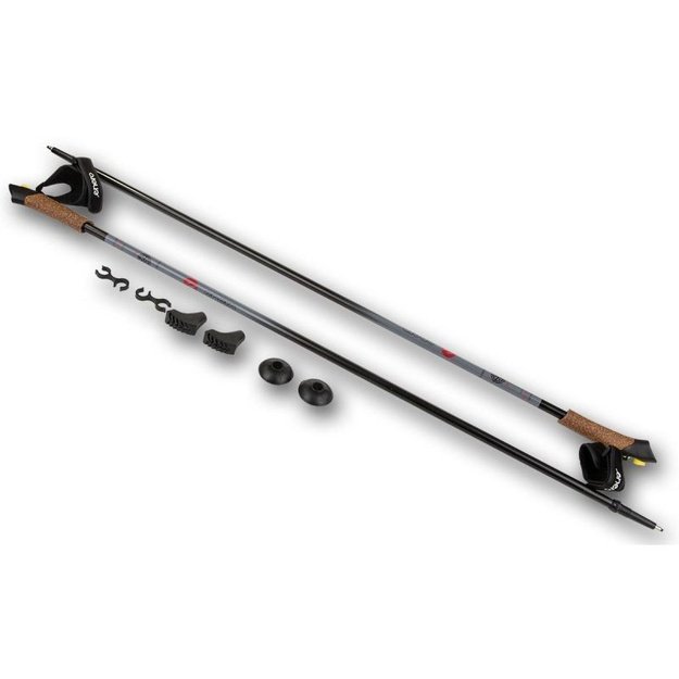 ENERO 1-Section Nordic Walking lazdos 110 cm