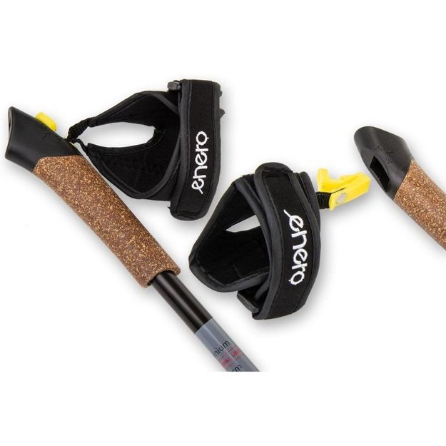 ENERO 1-Section Nordic Walking lazdos 110 cm