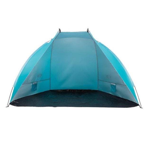 NILS CAMP paplūdimio palapinė 260 x 120 x 120 cm – turkio spalvos