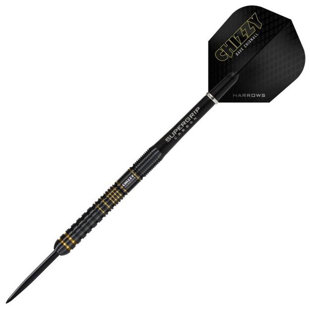Harrows Chizzy Series 3 Dave Chisnall 90% steeltip smiginio strėlytės  12