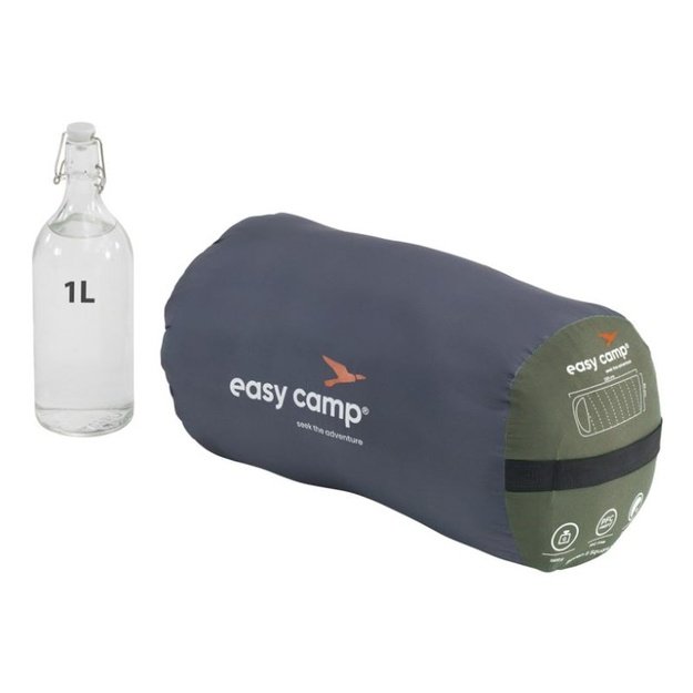 Easy Camp Raven II stačiakampis sintetinis miegmaišis –3 °C, žalias