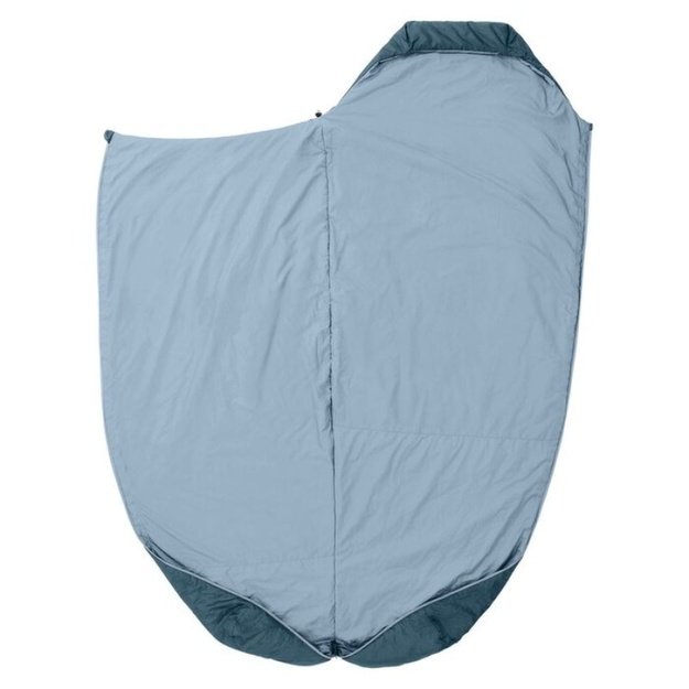 Deuter Dreamlite +10 °C mumijos formos miegmaišis, jūros mėlynos ir šviesiai mėlynos spalvos