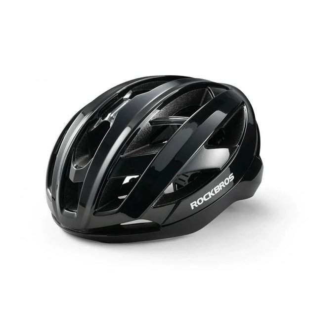 Rockbros LK-69 dviratininkų šalmas, 58–62 cm, juodas