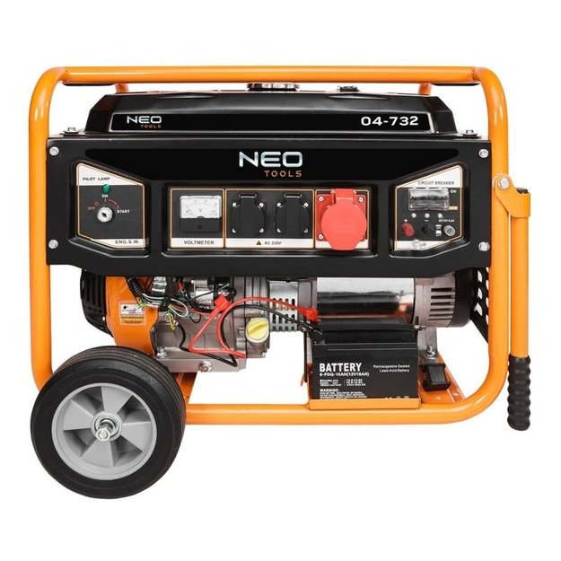 NEO TOOLS trifazis generatorius 7–7,5 kW