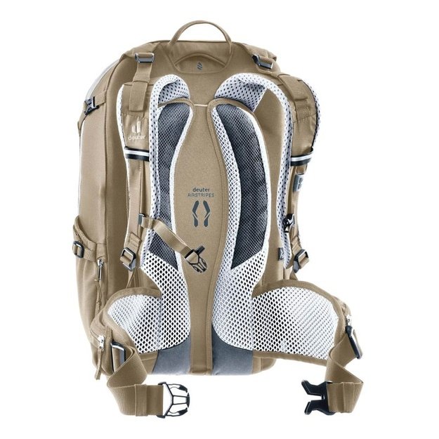 Deuter Trans Alpine 28 SL dviratininko kuprinė moterims, 28 l, pilka