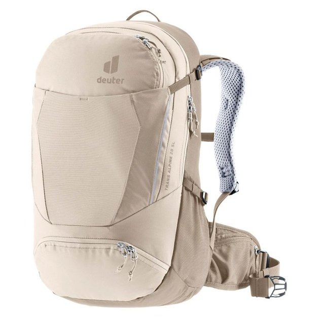 Deuter Trans Alpine 28 SL dviratininko kuprinė moterims, 28 l, pilka