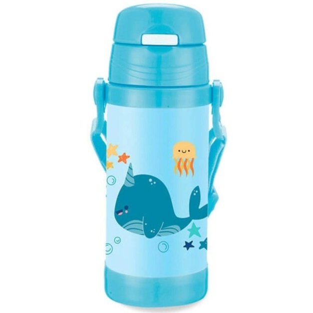 Maestro Whale vaikiškas termo puodelis, 350 ml