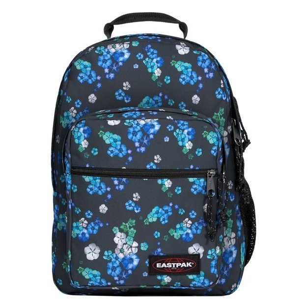 Eastpak Morius miesto kuprinė, 34 l, juoda su gėlių raštu