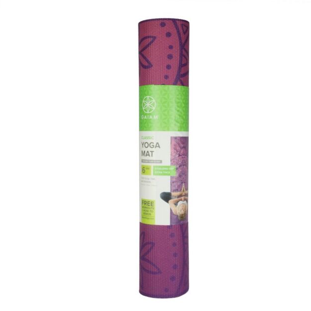 Jogos kilimėlis Gaiam Premium Athenian Rose 6 mm 63958 8