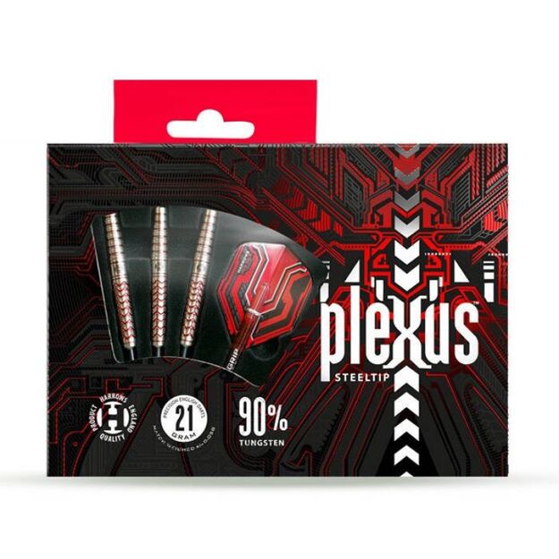 Harrows Plexus 90% volframo Steeltip strėlytės 1