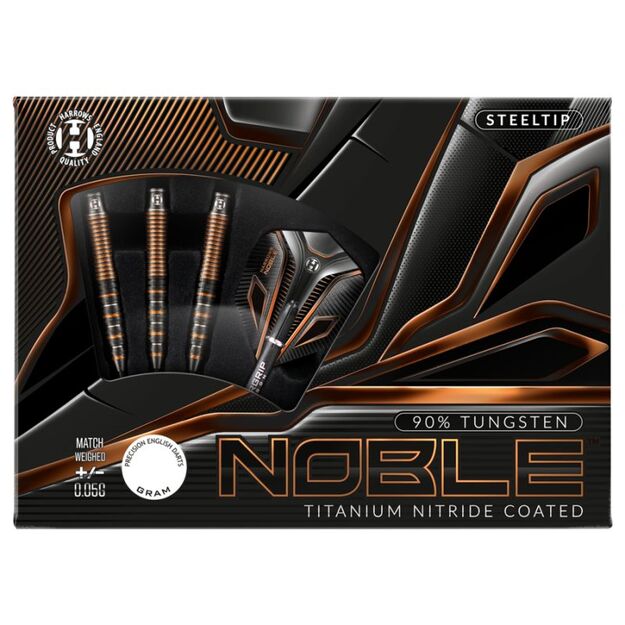 Harrows Noble 90% Steeltip – 90 % volframo smiginiai 12