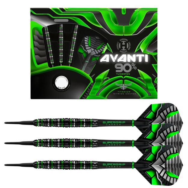 Harrows Avanti Darts 90% tungsten smiginio strėlytės 3