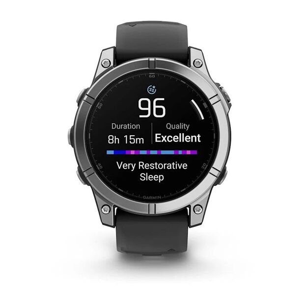Garmin Fenix E 47mm Stainless Steel  profesionalus sportinis laikrodis 1
