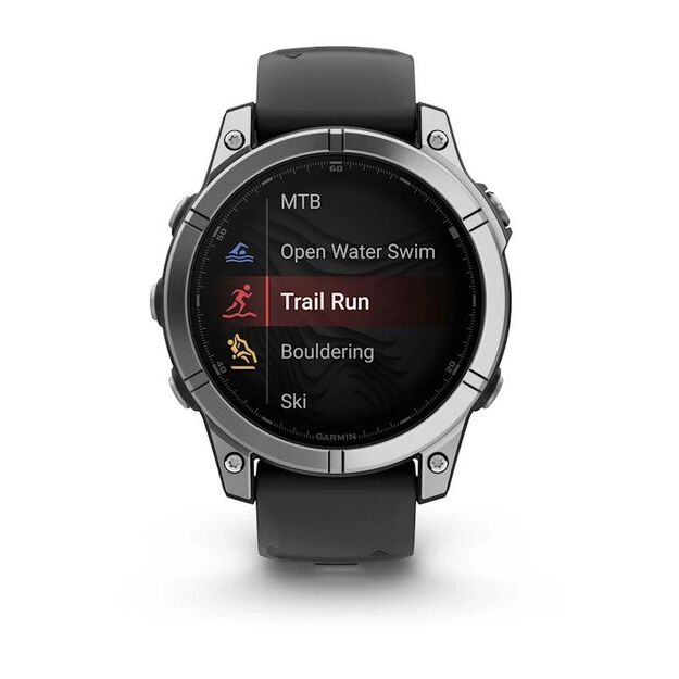 Garmin Fenix E 47mm Stainless Steel  profesionalus sportinis laikrodis 3
