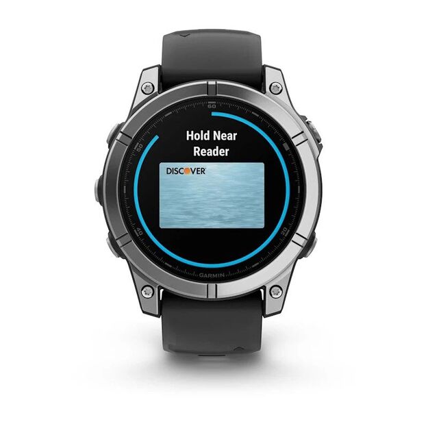 Garmin Fenix E 47mm Stainless Steel  profesionalus sportinis laikrodis 2