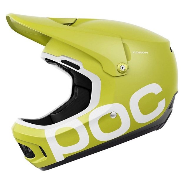 POC Coron dviračio šalmas, 55–58 cm, geltonas