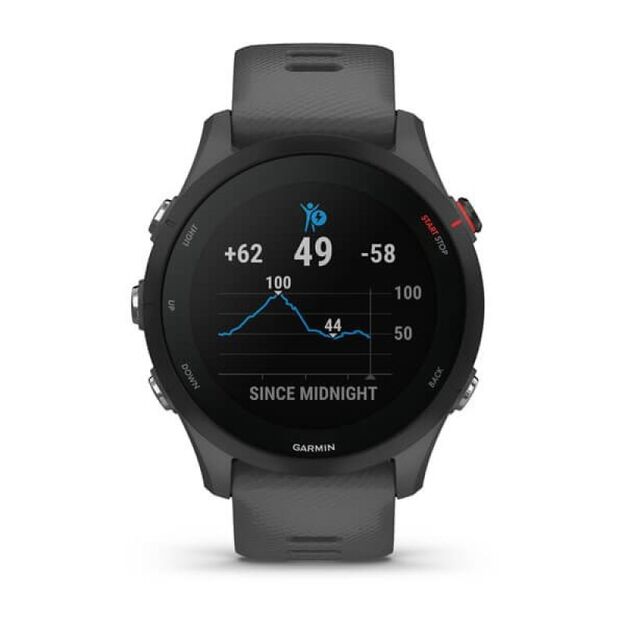 Garmin Forerunner 255 Slate Gray  sportinis laikrodis 13