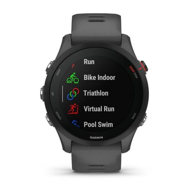Garmin Forerunner 255 Slate Gray  sportinis laikrodis 1