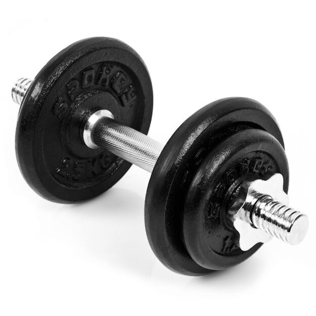 Reguliuojamas hantelis 9.5 kg dumbbell Spokey Egir