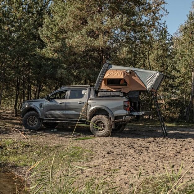 Stogo palapinės stogelis Offlander Fold 4  14