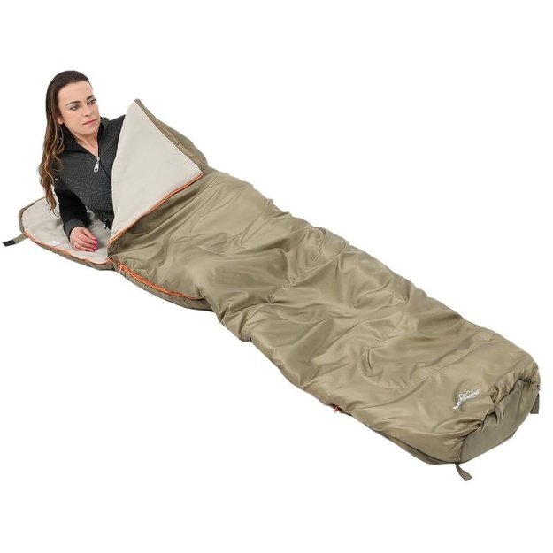Redcliffs XXL 230x80/50 cm – mumijos tipo miegmaišis (chaki)