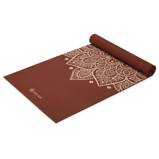 Gaiam Intense Rust Sundial Flower 5 mm jogos kilimėlis 65733 2