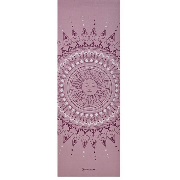 Gaiam Here & Now Dusty Rose 4 mm jogos kilimėlis 65272 5