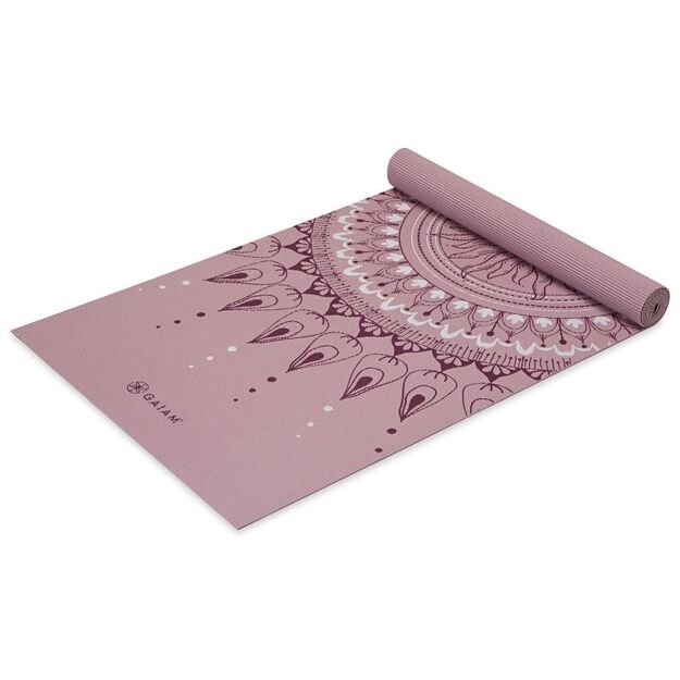Gaiam Here & Now Dusty Rose 4 mm jogos kilimėlis 65272 3