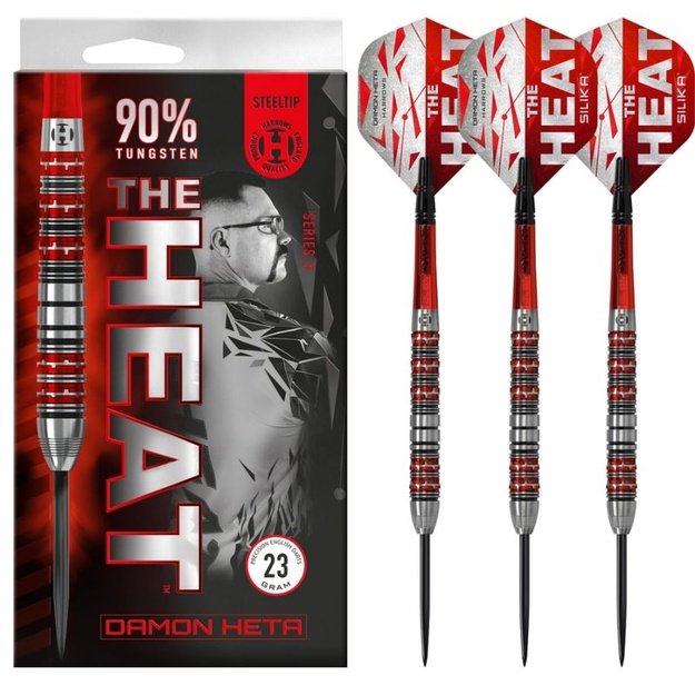 Harrows Damon Heta Series 3 smiginio strėlytės, 90 % volframas