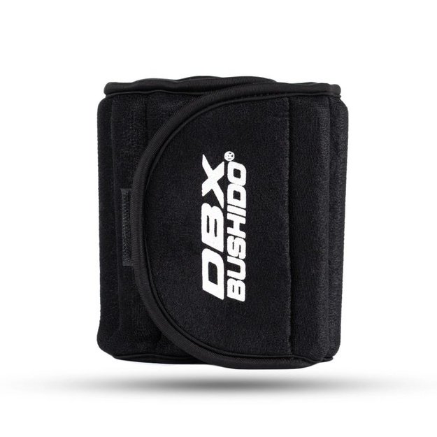 DBX Bushido reguliuojami svarmenys čiurnoms ir riešams, 2 x 2,5 kg