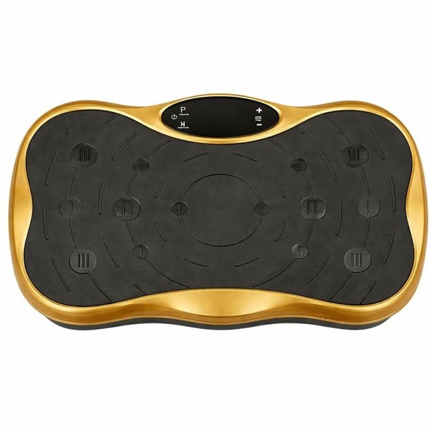 Extralink Moonwalk SpinMove vibracinė platforma, 200 W, auksinė