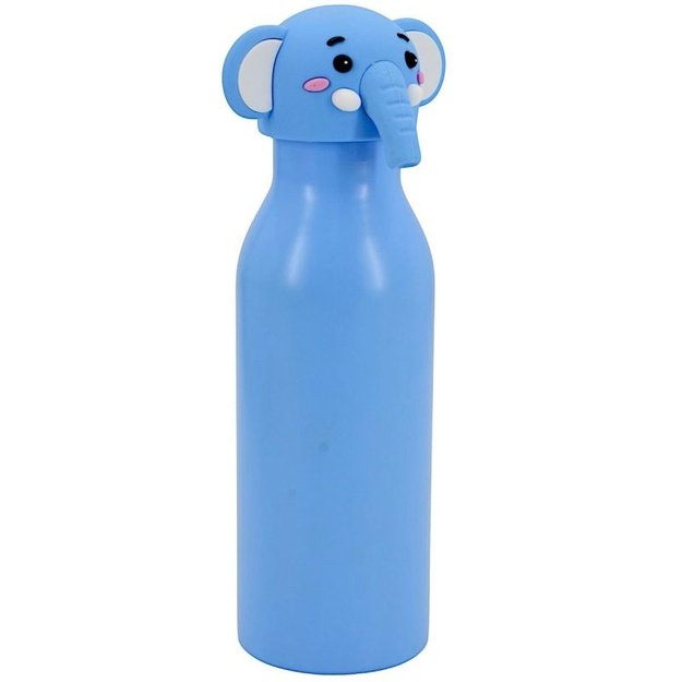 Stamina vaikiška termo gertuvė su drambliu, 450 ml, mėlyna