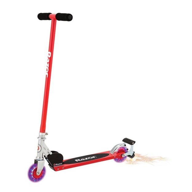 Razor S Spark paspirtukas, raudonas
