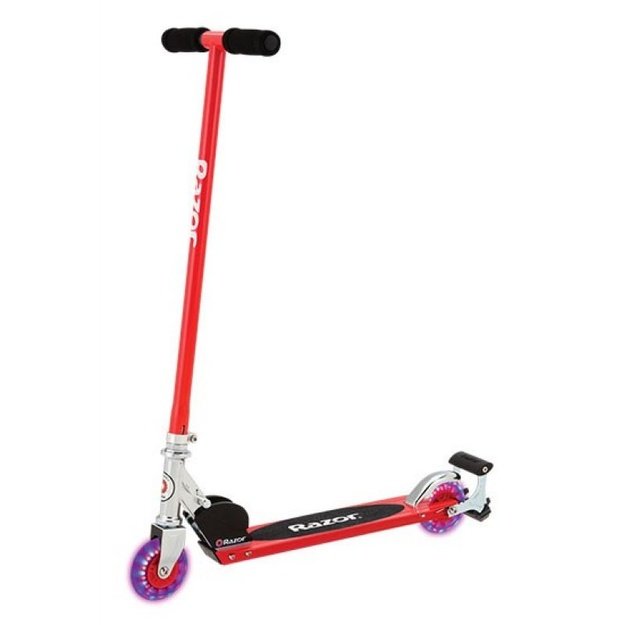 Razor S Spark paspirtukas, raudonas